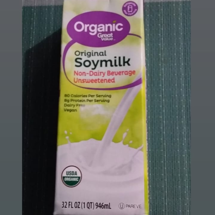 review photo of Great Value Organic Original Soy Milk shared by @alana1213 on 26 Oct 2020 - review