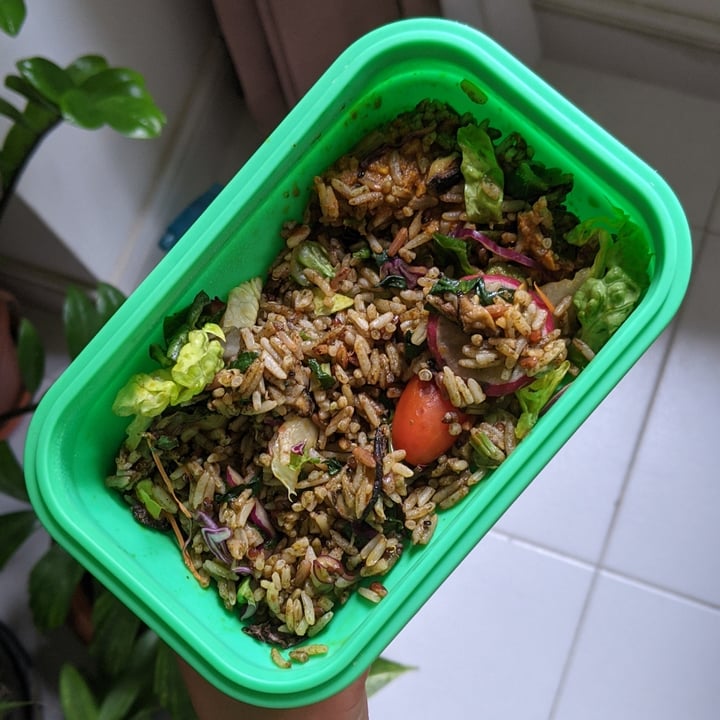 photo of Flavours by Saute Fried Rice Sambal Petai Nasi Goreng W Satay shared by @bornvegetarian on  23 Feb 2021 - review