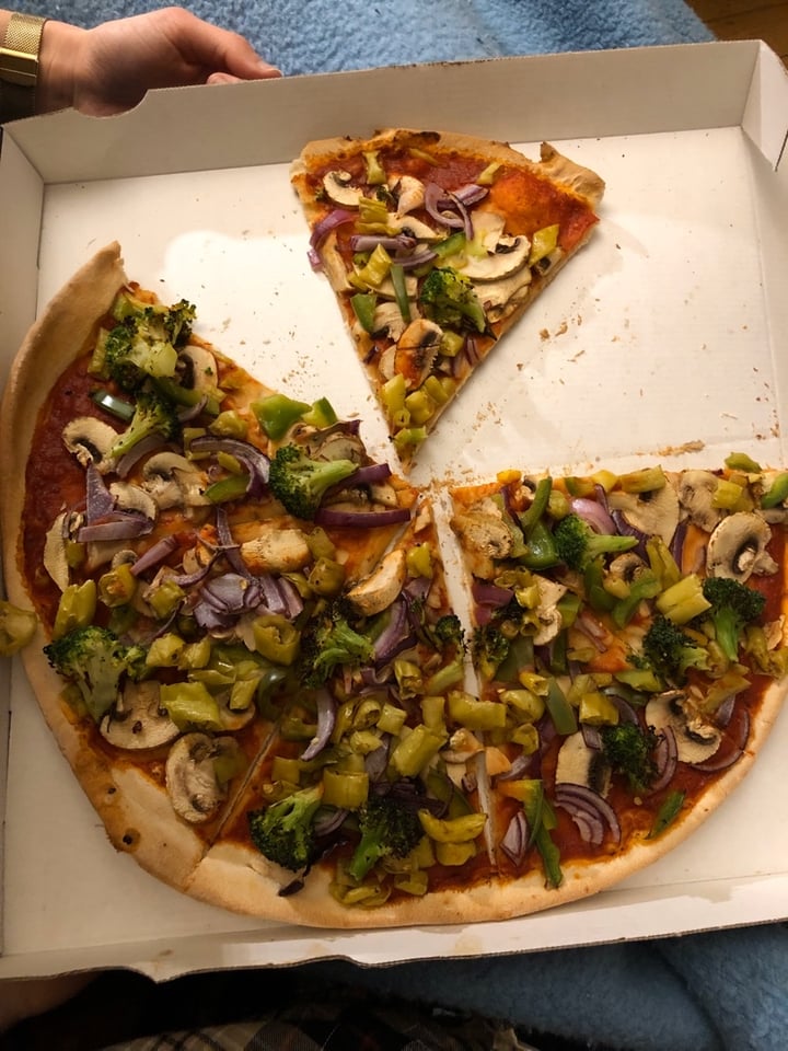review photo of Pizza Point Pizza Vegetaria Without Cheese shared by @vwissen on 03 Mar 2020 - review