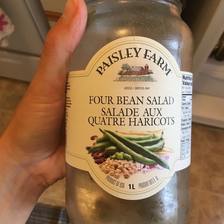review photo of Paisley Farm Four Bean Salad shared by @apuscasu on 30 Jun 2021 - review