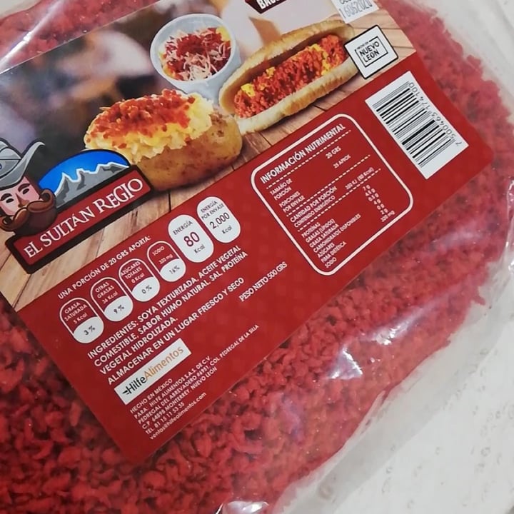 photo of El sultán regio Tocino Vegano shared by @kary86 on  27 Apr 2020 - review