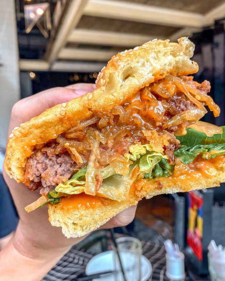 photo of The Safehouse Jakarta Beyond Sriracha Burger shared by @annabella on  22 Nov 2019 - review