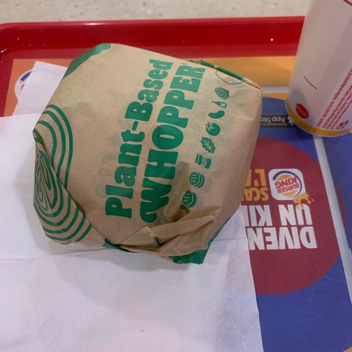 photo of Burger King Plant Based Whopper shared by @susannatuttapanna5 on  09 Jun 2022 - review
