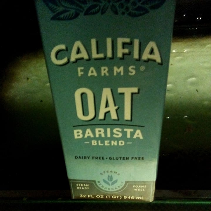 photo of Califia Farms Califia Oat Milk Plain shared by @x9flourishing on  10 Dec 2022 - review