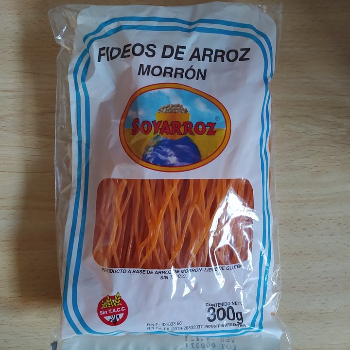 review photo of Soyarroz Fideos De Arroz Con Morron shared by @jluna on 26 Feb 2021 - review