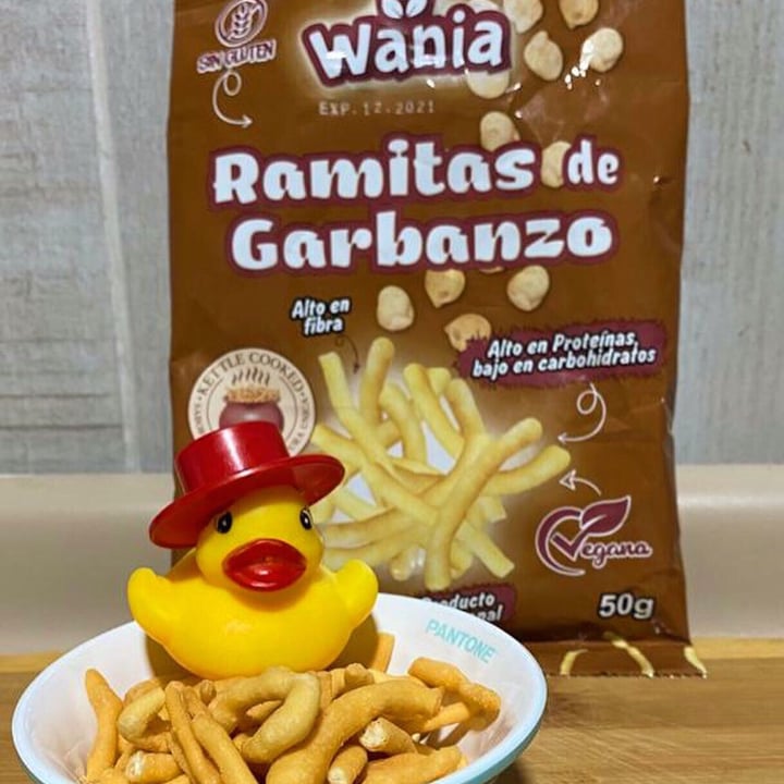 photo of Wania Ramitas de garbanzo shared by @patitovegan on  26 Jun 2021 - review