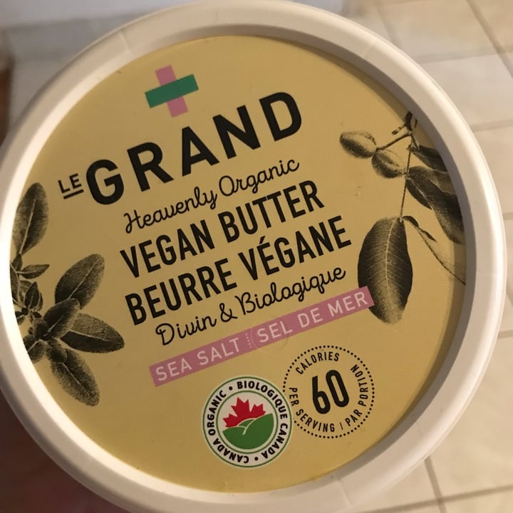 photo of Le Grand Vegan butter shared by @sabsch on  07 Nov 2021 - review