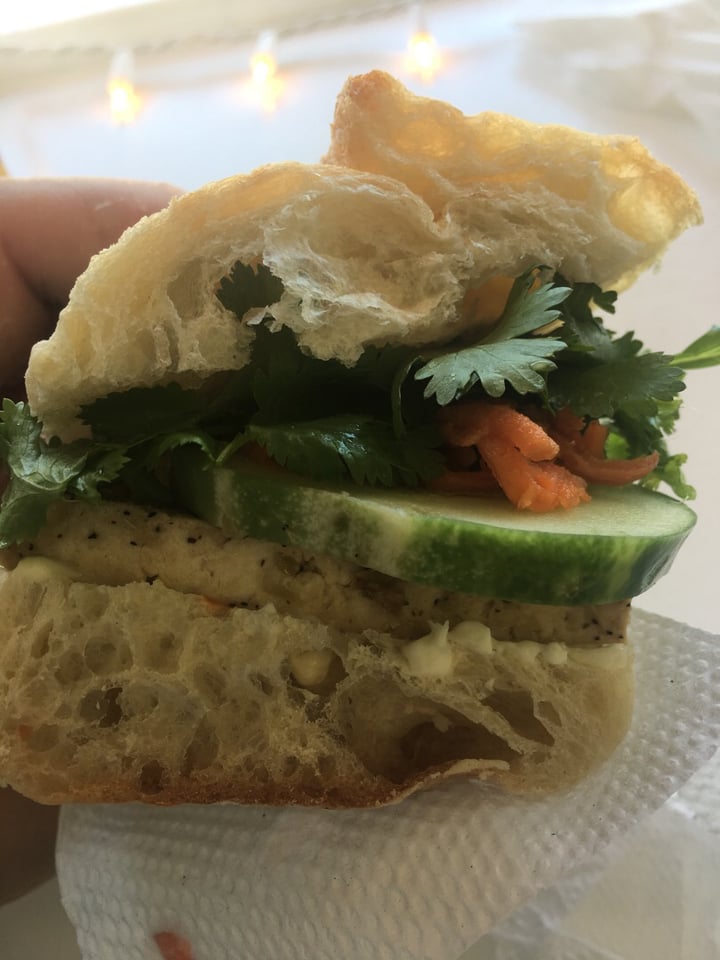 review photo of Juneberry Cafe Bahn Mi with tofu shared by @markmokie on 08 Sep 2018 - review