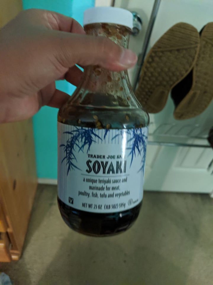 photo of Trader Joe's Soyaki shared by @vegohvegan on  29 Sep 2019 - review