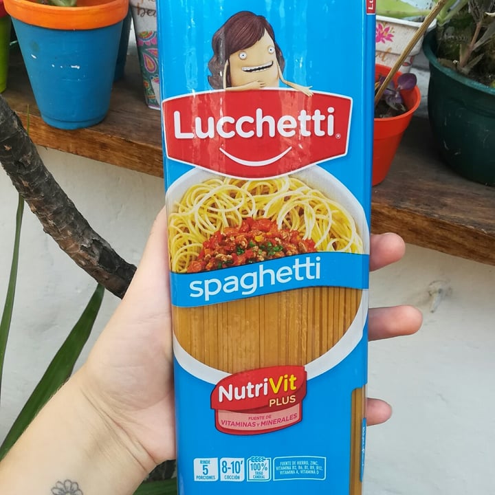 photo of Lucchetti Fideos spaghetti shared by @agu on  24 Mar 2021 - review