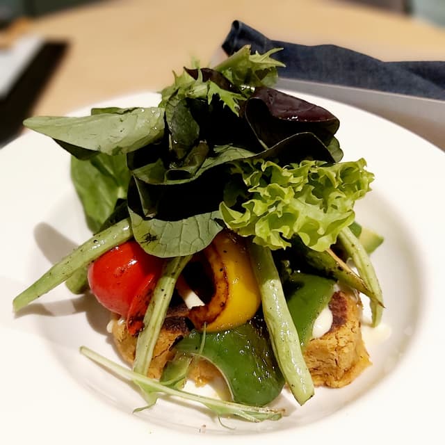 Photo of the dish “Chickpea and Sweet Potato Cakes”