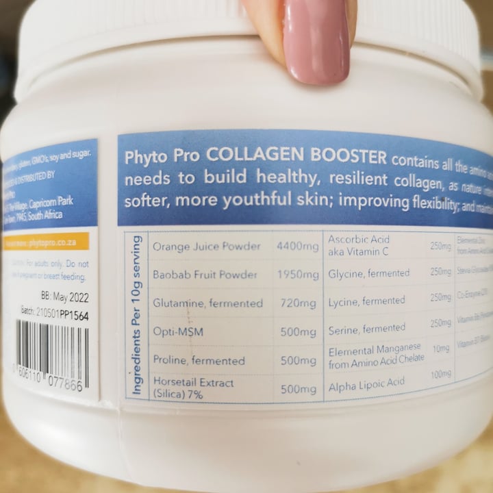 photo of Phyto Pro COLLAGEN BOOSTER shared by @remellnicholson on  06 Oct 2021 - review
