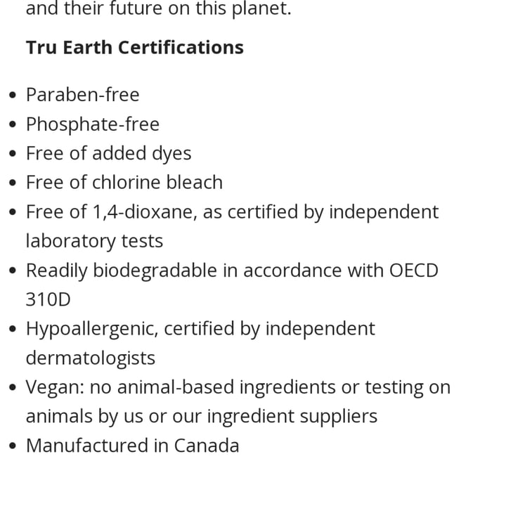 photo of Tru earth Tru Earth shared by @mikvegan on  06 May 2022 - review