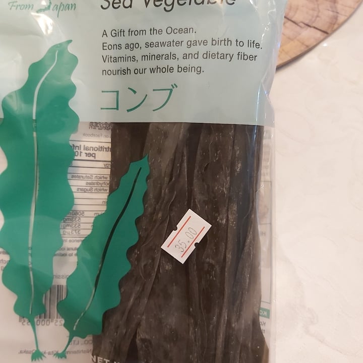 photo of Muso Kombu Sea Vegetable shared by @angelabibi on  19 Apr 2022 - review