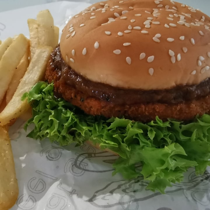 photo of Greendot Rivervale Mall (Take-away Only) Crunchy Soy Burger shared by @nauxelya on  08 Jun 2021 - review