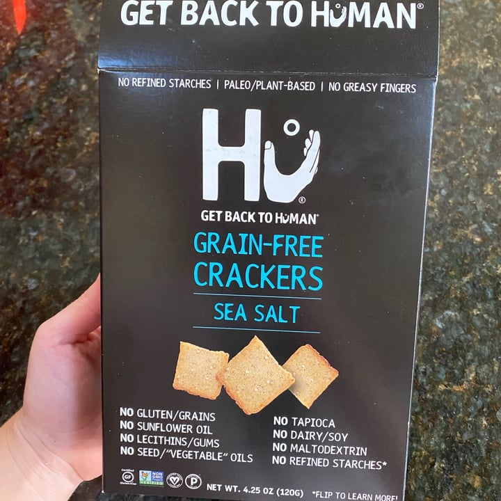 photo of Hu Kitchen Grain Free Crackers shared by @jackielischak on  02 Oct 2021 - review