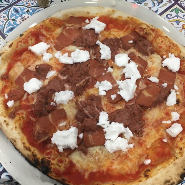 Photo of the dish “Pizza Cavernicola”