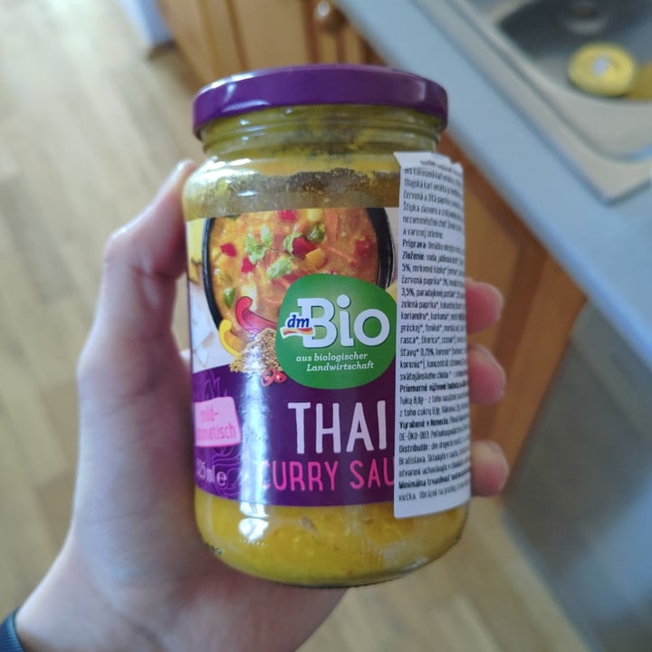 photo of dmBio Thai Curry Sauce shared by @basedplants on  15 Dec 2021 - review
