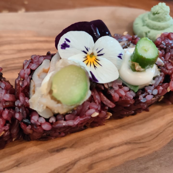 photo of Vegan Sushi Bar Mighty mushroom shared by @andreavisconti on  01 May 2022 - review