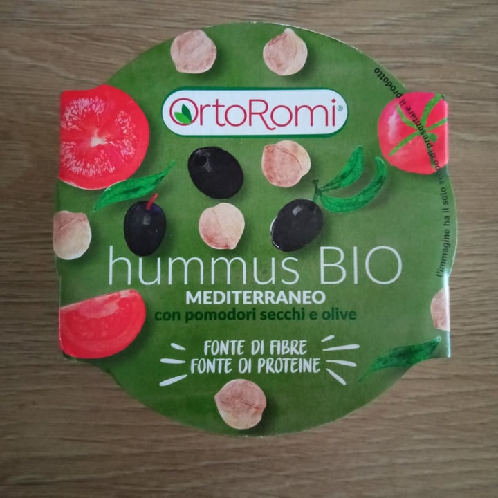 photo of Ortoromi Hummus mediterraneo shared by @morganafregonese on  10 Sep 2022 - review