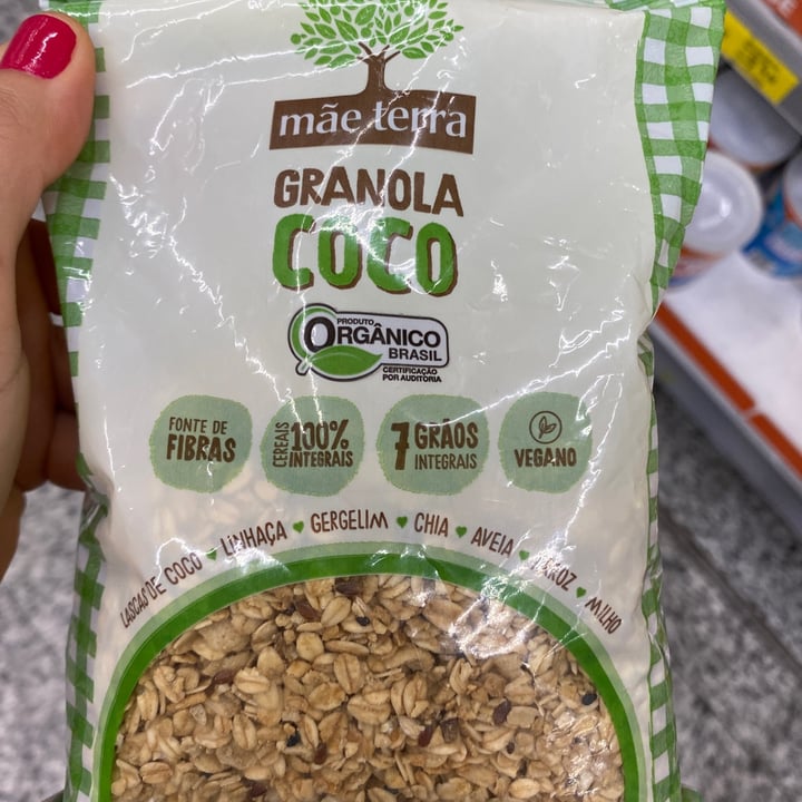 photo of Mãe Terra Granola coco shared by @danimoretto on  12 May 2022 - review