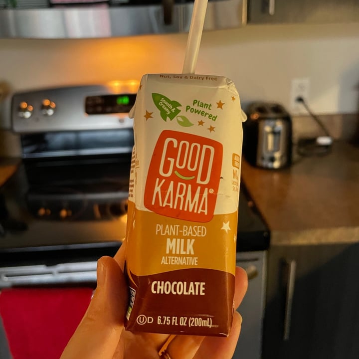 review photo of Good Karma Good Karma plant based milk aternative chocolate shared by @alicial on 02 Jan 2021 - review