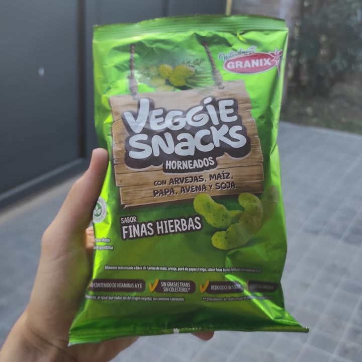 review photo of Granix Veggie Snacks Horneados Finas Hierbas shared by @vegtips on 09 Jan 2022 - review