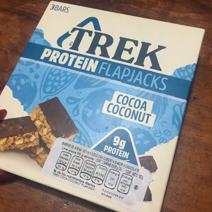 photo of TREK Protein Flapjack (Cocoa Coconut) shared by @betza on  20 Nov 2020 - review