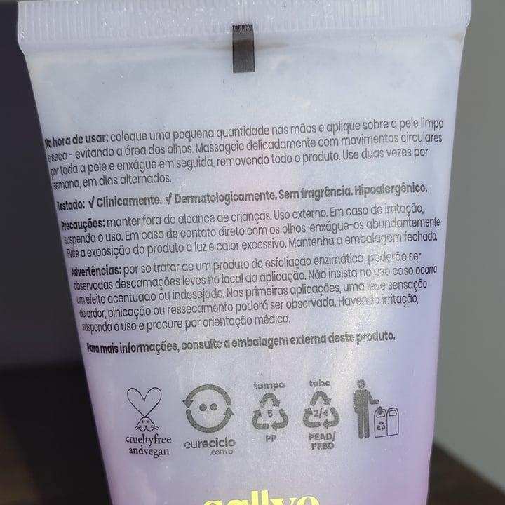 review photo of Sallve Esfoliante Enzimático de romã shared by @renanmats on 21 Apr 2022 - review