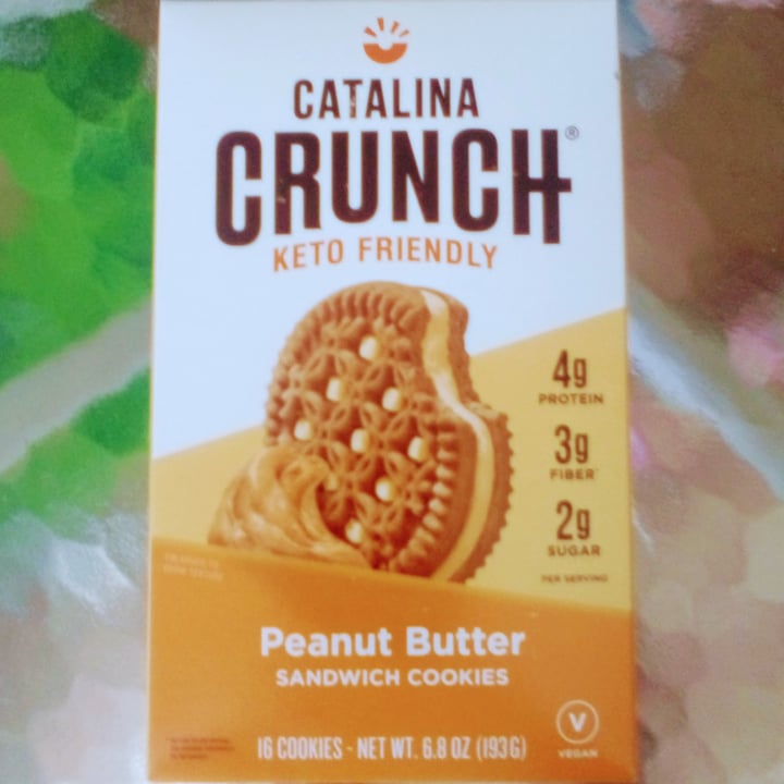 photo of Catalina Crunch Peanut Butter Keto Sandwich Cookies shared by @feelideal on  14 Aug 2022 - review