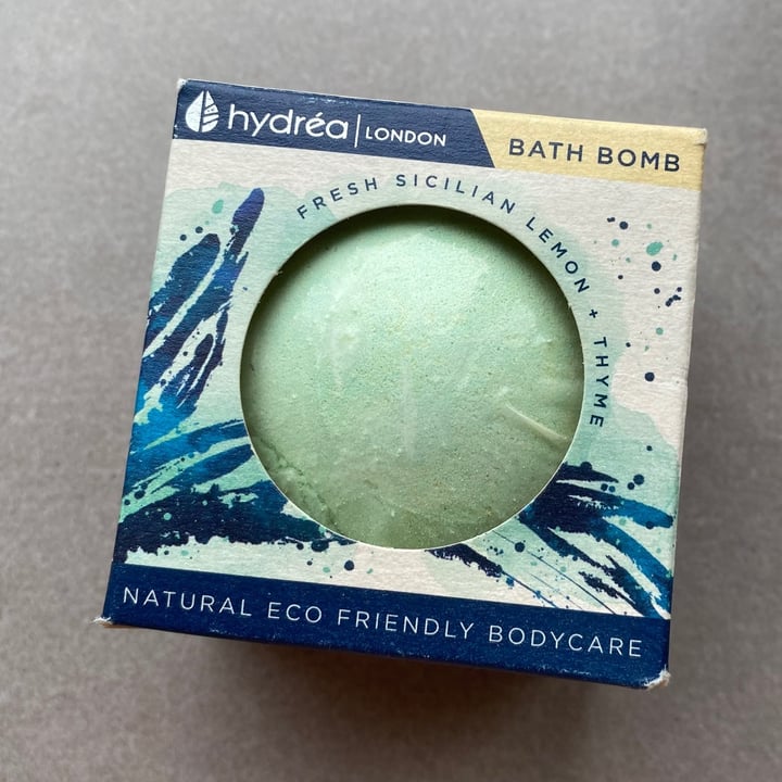review photo of Hydrea Fresh Sicilian Lemon & Thyme Bath Bomb shared by @madvgn on 19 Jun 2021 - review