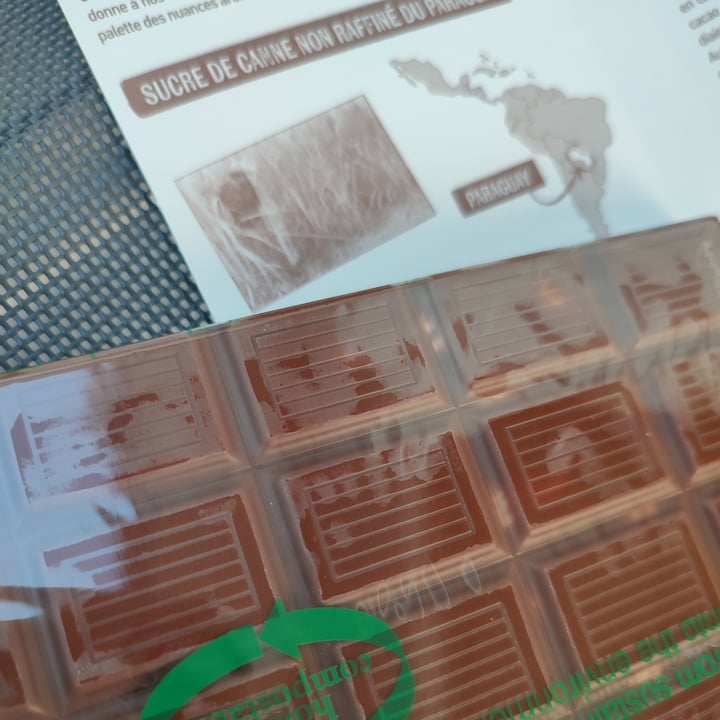 review photo of Artisans du Monde Chocolat Vegan Croquant Amandes shared by @frenchvegangirl on 27 Feb 2022 - review