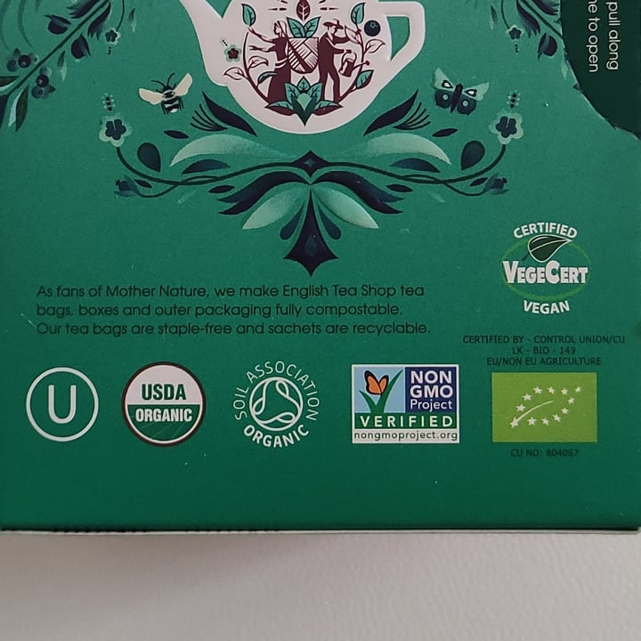 photo of English TeaShop Organic Super goodness shared by @higitusfigitus on  13 Mar 2022 - review