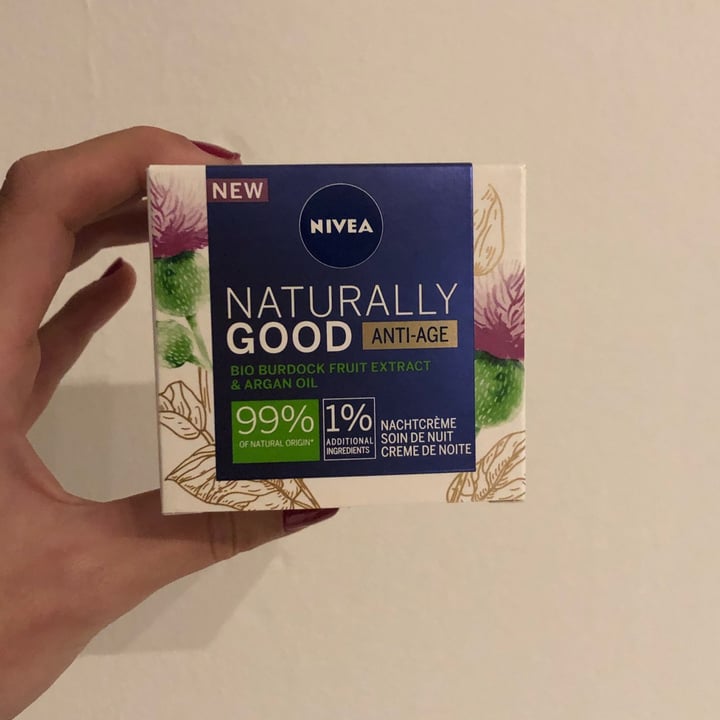 photo of Nivea Naturally good anti - age shared by @paulaapio on  27 Dec 2021 - review