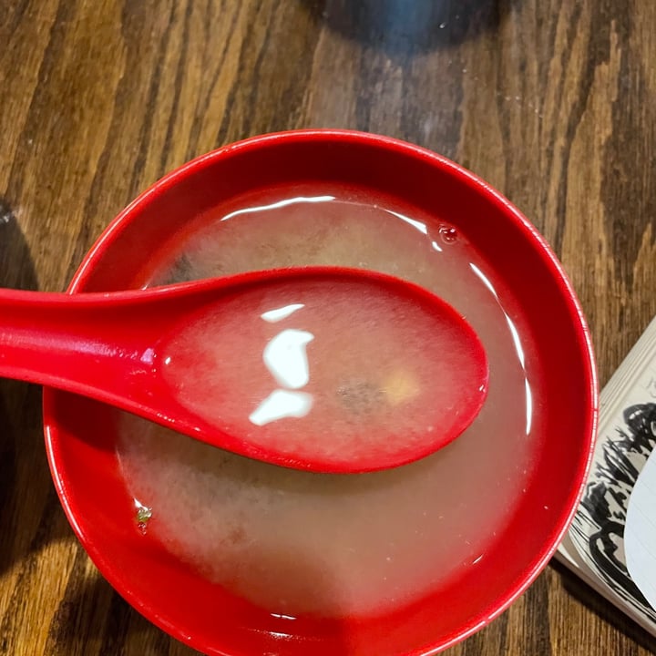 photo of Saika Sushi Miso Soup shared by @stephaniefroebel on  20 Jun 2021 - review