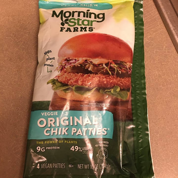 photo of MorningStar Farms Original Chik Patties shared by @monilooch on  31 May 2022 - review