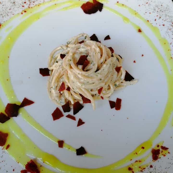 photo of Cavoli Nostri Spaghetti Alla Chitarra Al Limone Di Sorrento , Rucola E Mopur shared by @anthe on  23 Jul 2020 - review