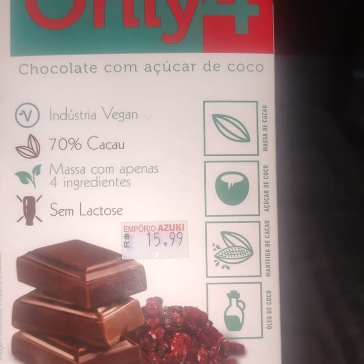 photo of Only4 Only4 Cranberry - 80g shared by @cacabastos on  20 Jul 2021 - review