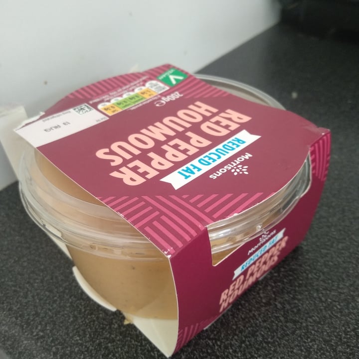 photo of Morrisons Red Pepper Houmous shared by @ktsuma on  09 Aug 2021 - review