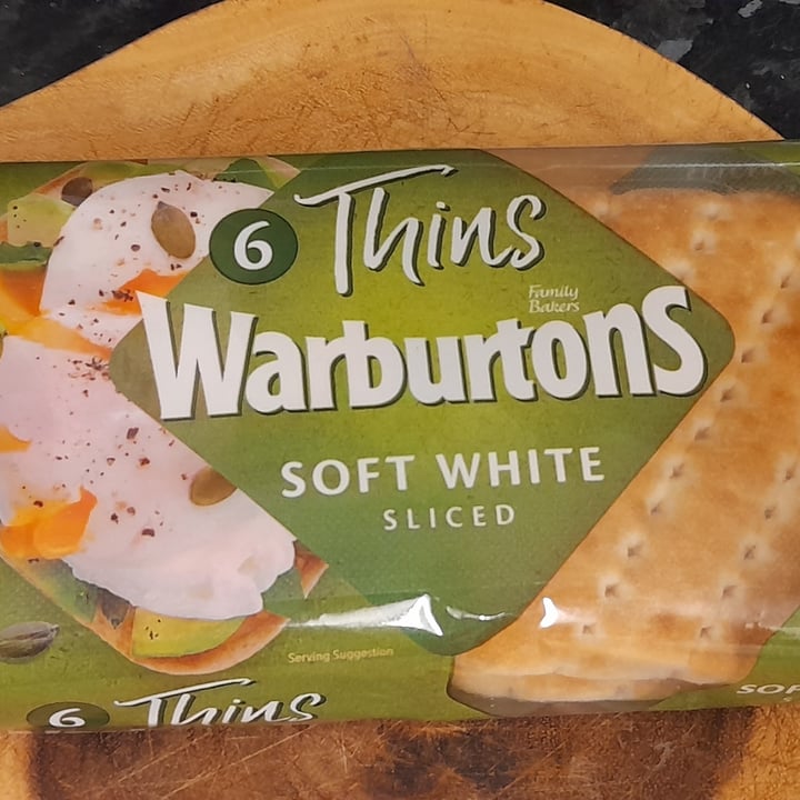 photo of Warburtons White Thins shared by @saragomz on  01 Jul 2021 - review