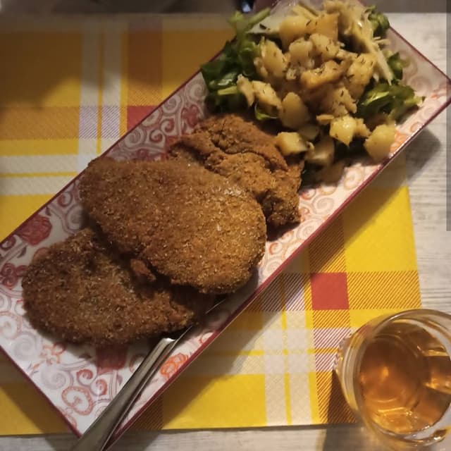菜肴“Cotolette di seitan”的照片