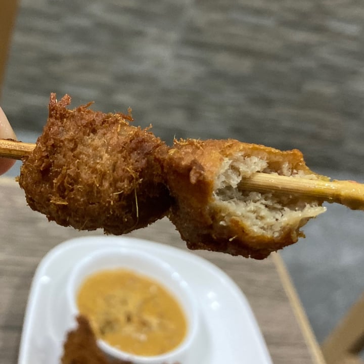 review photo of Thai Vegetarian Food Satay Skewers shared by @amrarafa on 01 May 2021 - review