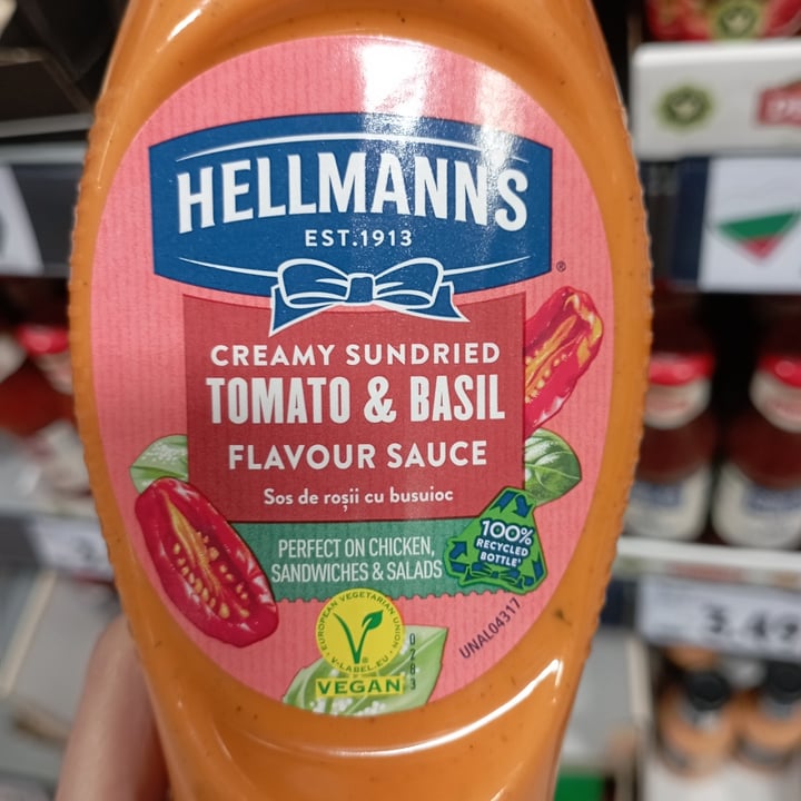 photo of Hellmann’s Sundried tomato & basil shared by @vessela on  20 Nov 2022 - review