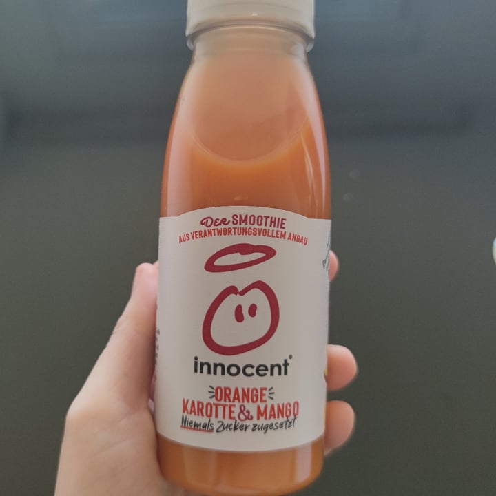 photo of Innocent Orange Karotte Mango Smoothie shared by @cindylala on  10 May 2022 - review