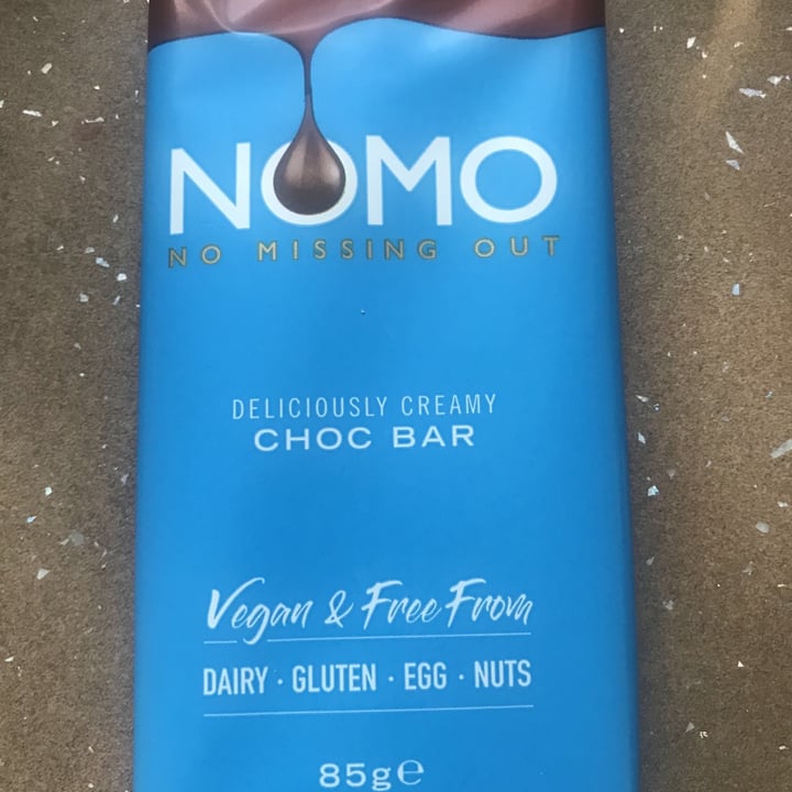 review photo of NOMO Creamy Chocolate Large Bars shared by @camyfanizza on 12 Jul 2021 - review