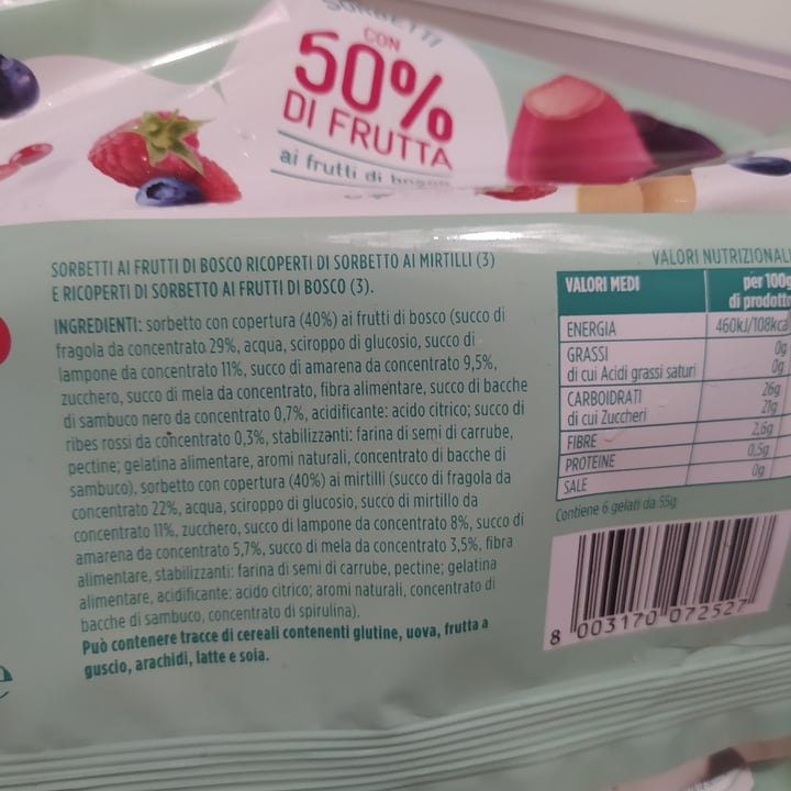 photo of Conad Sorbetti 50% Frutta shared by @annabi on  07 Dec 2022 - review