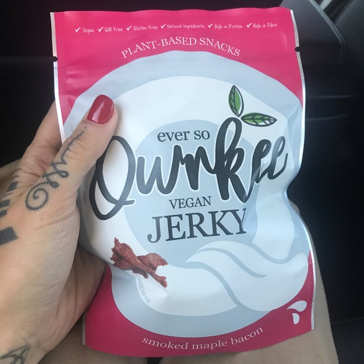 photo of Ever so qurkee Vegan Jerky shared by @annbience on  16 Dec 2021 - review
