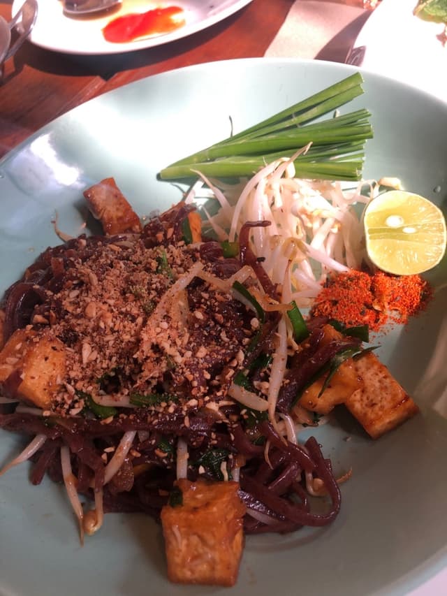 Photo of the dish “Pad Thai With Quinoa And Chia Seeds Noodles”