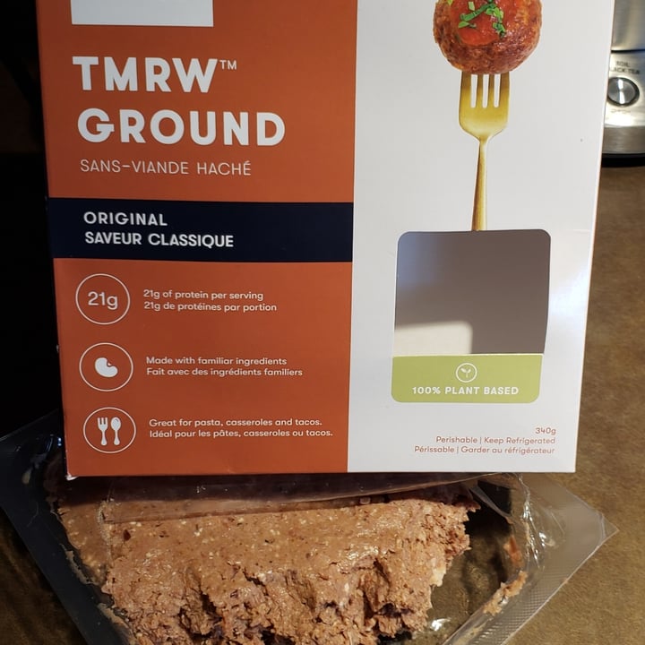 review photo of TMRW Foods TMRW Ground shared by @alisonds on 19 Aug 2021 - review