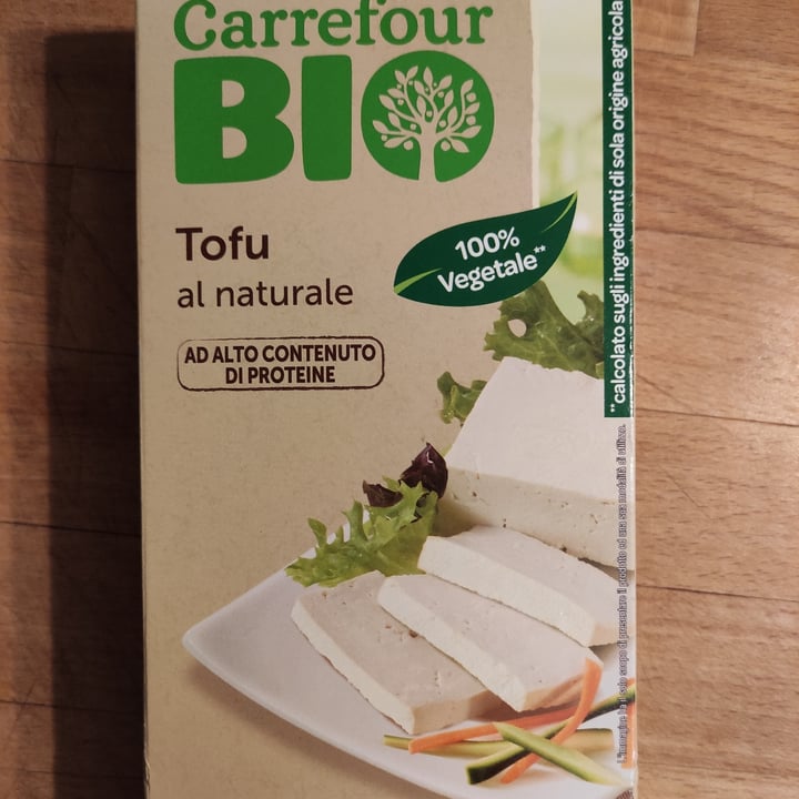photo of Carrefour Bio Tofu al naturale shared by @martinaolivieri on  23 Dec 2021 - review